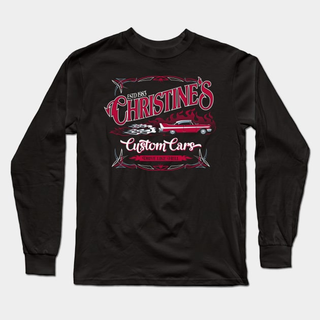 Christine's Custom Cars Long Sleeve T-Shirt by Nemons